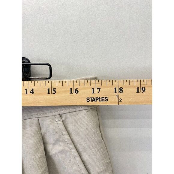 Abercrombie & Fitch Men's Pants Trouser Beige Size Large High Rise - Picture 2 of 9